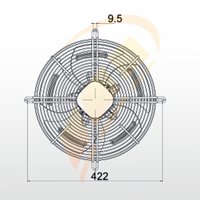 Вентилятор New Mini AC / РУ Мини АС с двигателем, арт. 1-2-2702-0005, цена ₽19000 (img.3)