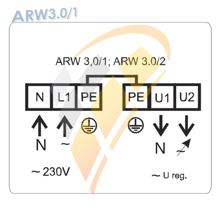 ARW3.0/1 регулятор оборотов 1-4-0101-0434 (17886-9965), image 10
