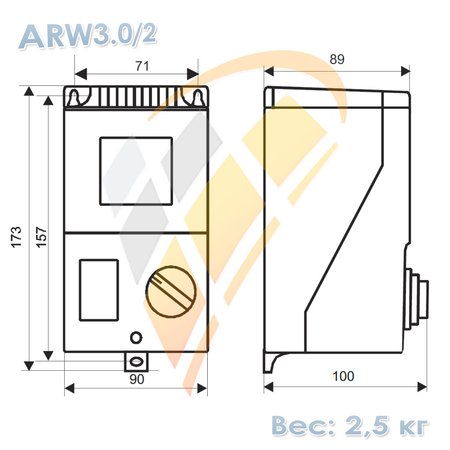 ARW3.0/2 регулятор оборотов 1-4-0101-0434 (17886-9991), image 7
