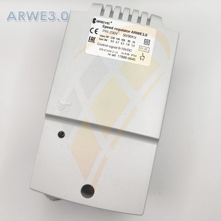 ARWE3.0/2-A 0-10V автоматический регулятор скорости с управляющим сигналом 17886-9945, image 4